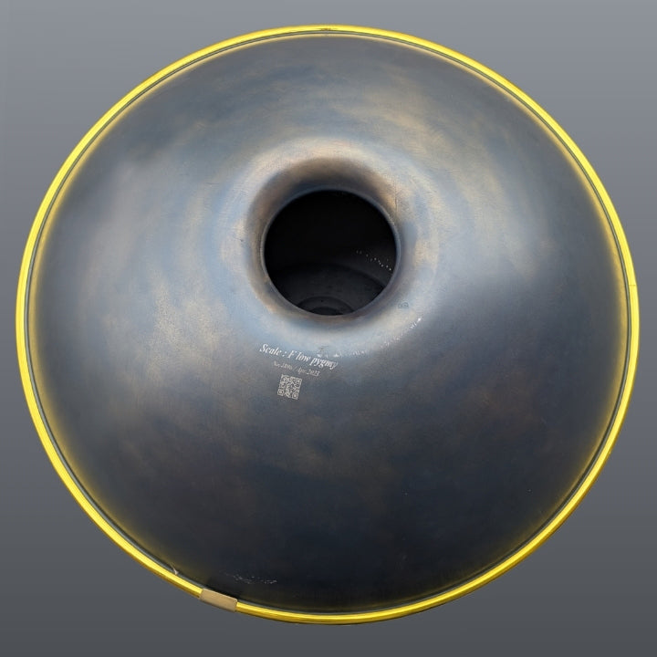 SPECIAL OFFER Kita Pantam F3 Low Pygmy | 9 Noten | 440 Hz | Nitrierter Stahl | gold vintage