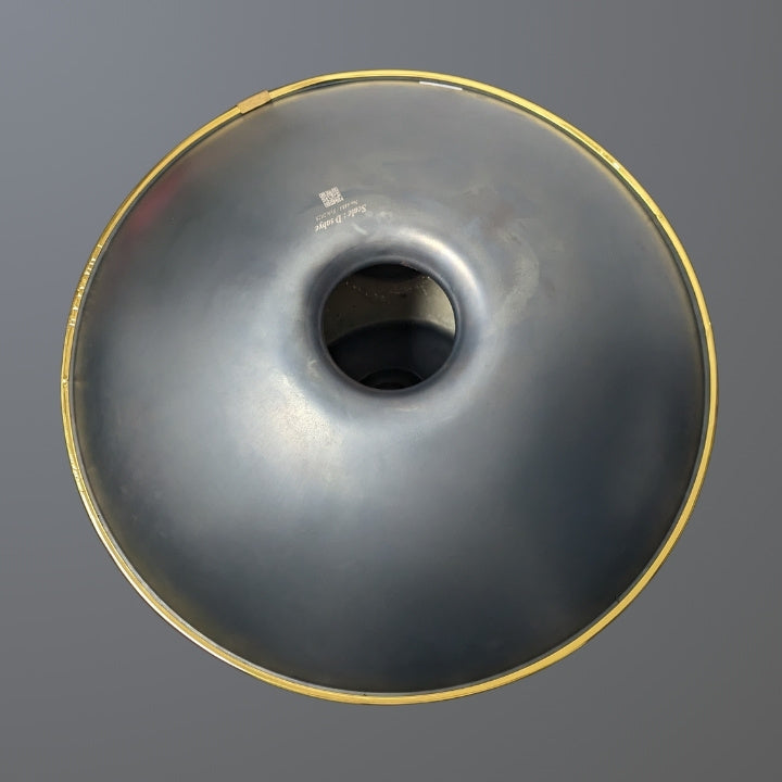 SPECIAL OFFER Kita Pantam D Sabye / Ashakiran | 9 Noten | 440 Hz | Nitrierter Stahl | poliert golden