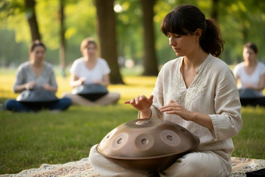 Handpan spielen lernen: Workshops & Unterricht bei Handpan.World