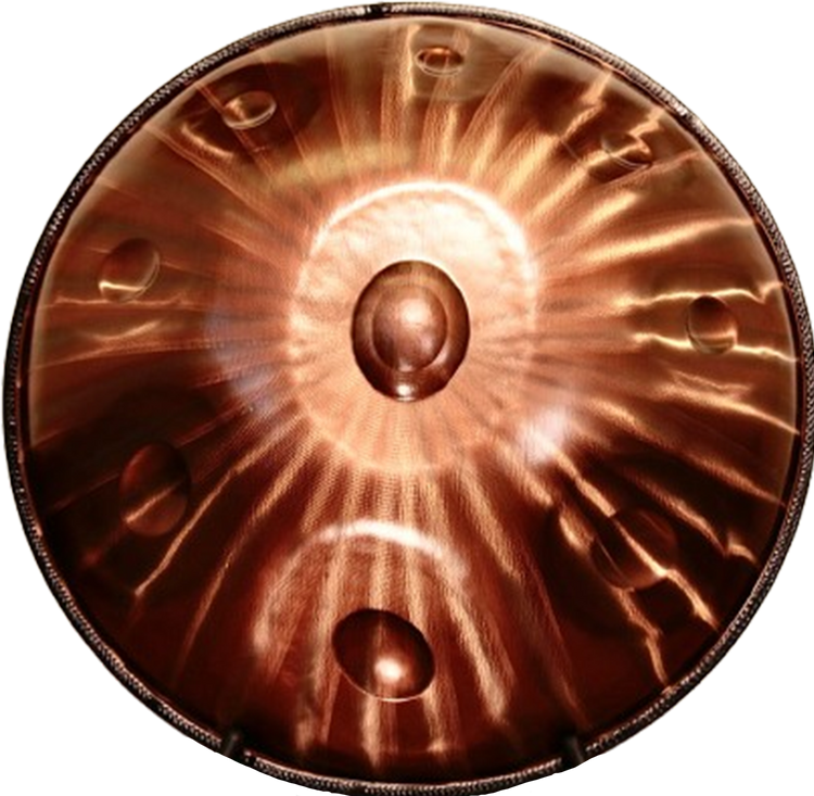 Aelo Handpan D Kurd | Stainless Steel | mutant