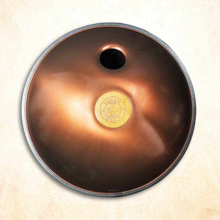 Horayzon Handpan Drum mit harmonischem Klang, robuster Verarbeitung und vielseitiger Klangdynamik für Anfänger und erfahrene Musiker.