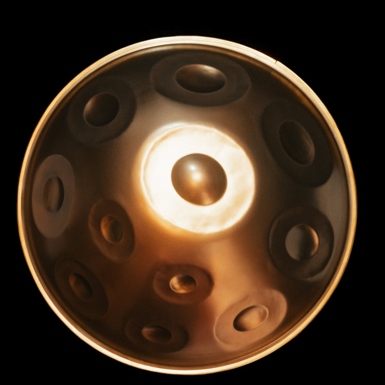 Spirit Wave Handpan D Kurd Edelstahl