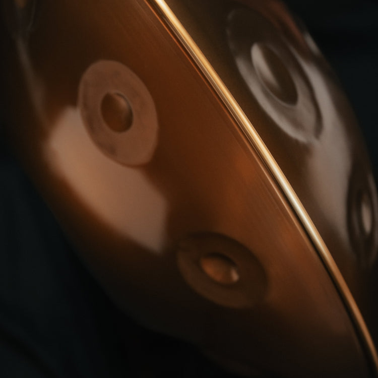 Spirit Wave Handpan D Kurd Edelstahl