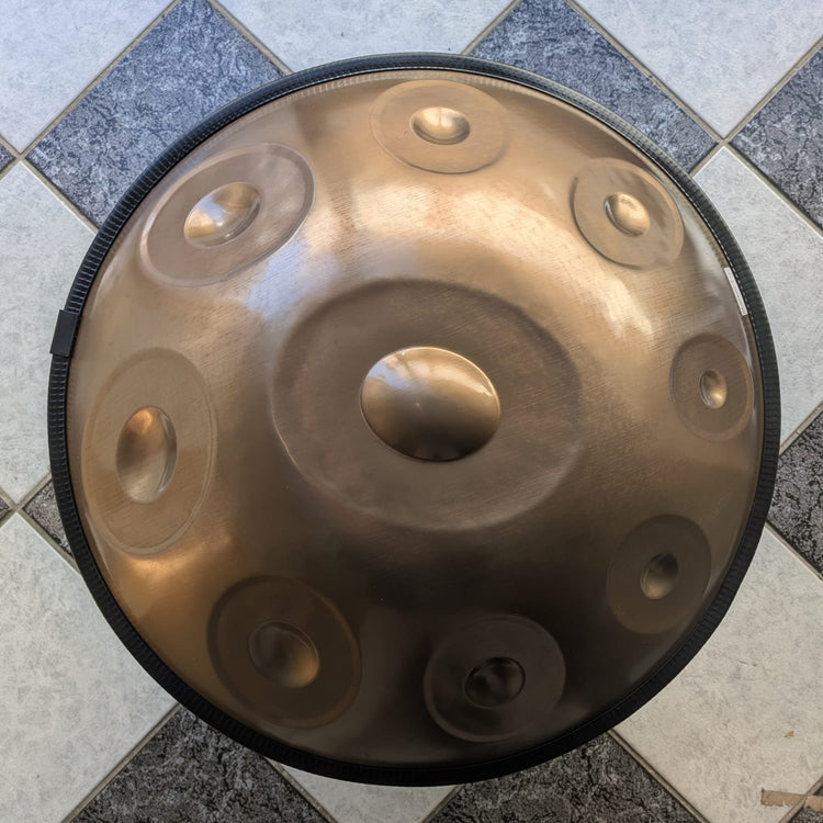 SPECIAL OFFER Horayzon Beginner Handpan Drum | D Kurd | Edelstahl 11 / 440 Hz