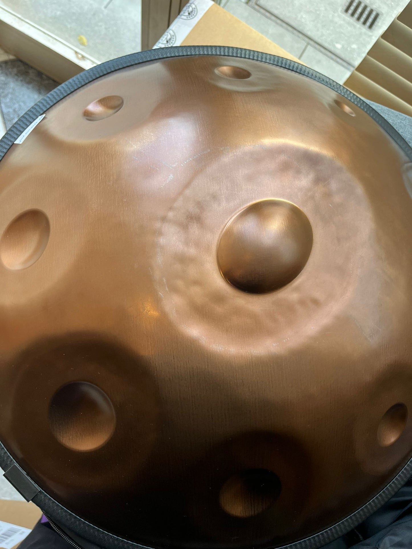 Horayzon Professional Handpan Instrument | D Kurd | Edelstahl