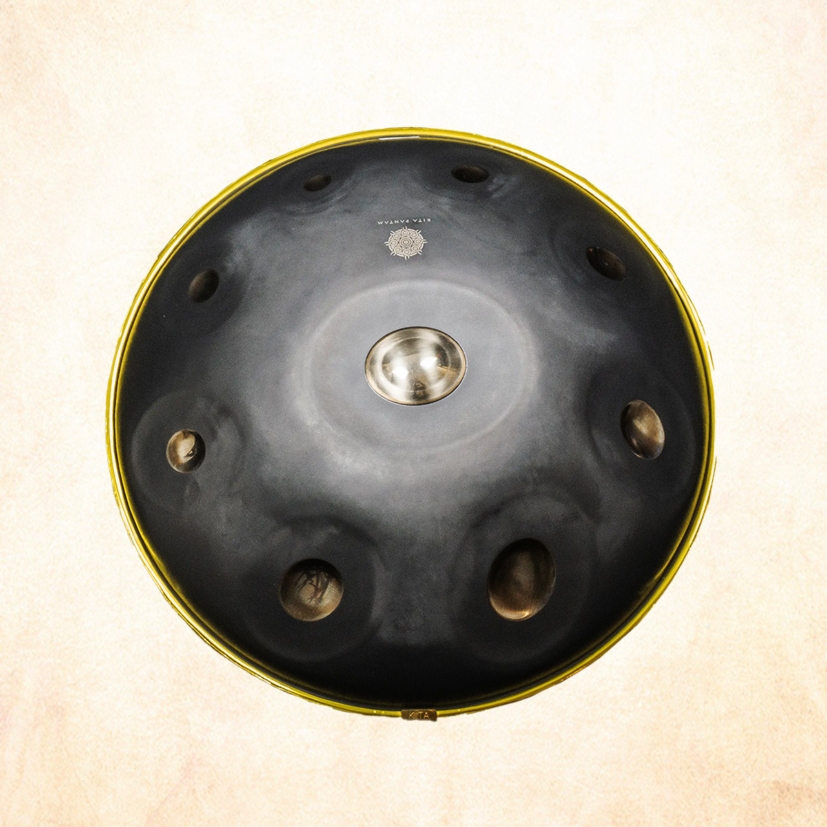 SPECIAL OFFER Kita Pantam D Kurd 9 / 440 Hz / Schwarz poliert golden